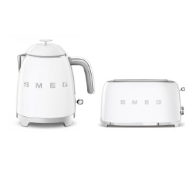 Набор: Чайник SMEG KLF05WHEU Белый + Тостер SMEG TSF02WHEU Белый