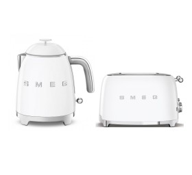 Набор: Чайник SMEG KLF05WHEU Белый + Тостер SMEG TSF03WHEU Белый