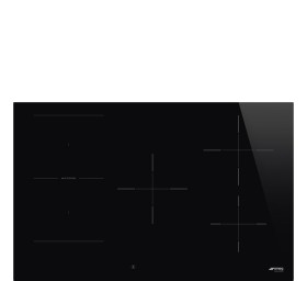 Варочная панель индукционная SMEG, черный, SI1M4854D