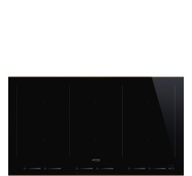 Варочная панель индукционная SMEG, черный, SIM6644R