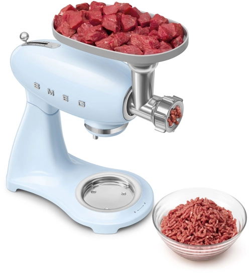 Планетарный миксер пастельный голубой SMEG SMF05PBEU №9 Планетарный миксер пастельный голубой SMEG SMF05PBEU №9