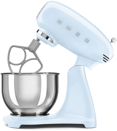Планетарный миксер пастельный голубой SMEG SMF05PBEU №5 Планетарный миксер пастельный голубой SMEG SMF05PBEU №5