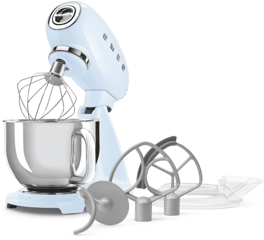 Планетарный миксер пастельный голубой SMEG SMF05PBEU №7 Планетарный миксер пастельный голубой SMEG SMF05PBEU №7