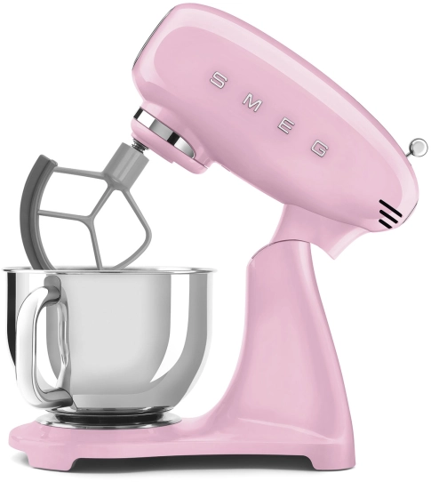 Планетарный миксер пастельный розовый SMEG SMF05PKEU №3 Планетарный миксер пастельный розовый SMEG SMF05PKEU №3