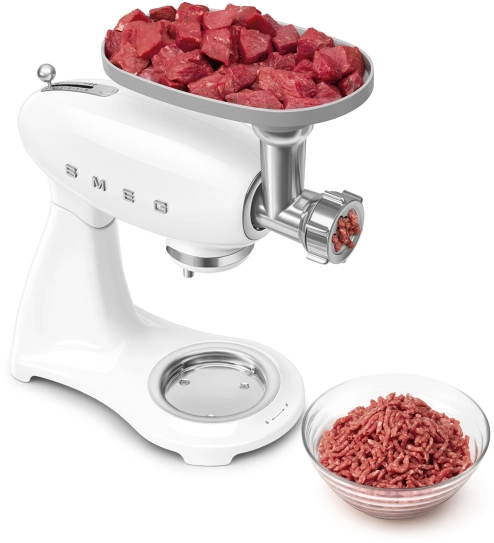 Планетарный миксер пастельный белый SMEG SMF05WHEU №9