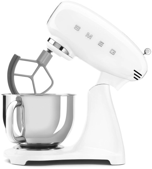 Планетарный миксер пастельный белый SMEG SMF05WHEU №3