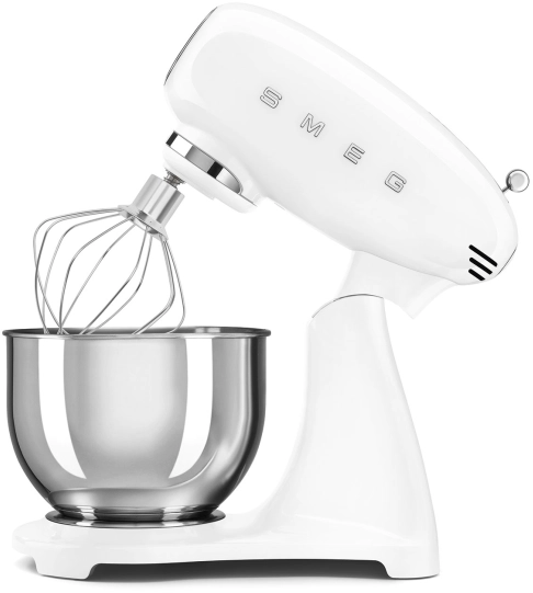 Планетарный миксер пастельный белый SMEG SMF05WHEU №4