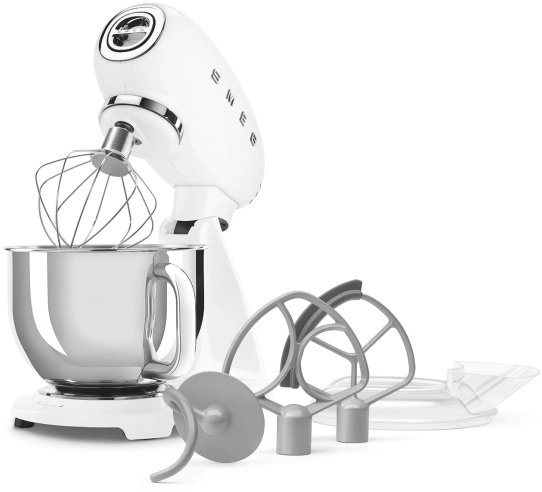Планетарный миксер пастельный белый SMEG SMF05WHEU №7