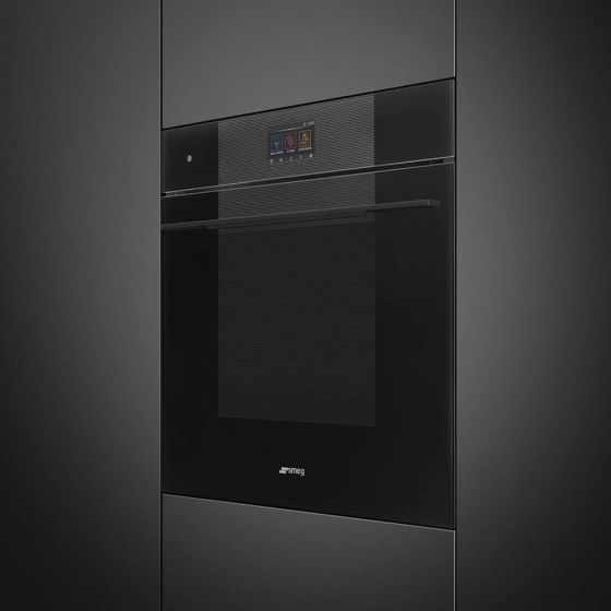 Духовой шкаф | 60 см | паровая очистка | черное стекло | SMEG SO6104S4PB3 №2 Духовой шкаф | 60 см | паровая очистка | черное стекло | SMEG SO6104S4PB3 №2