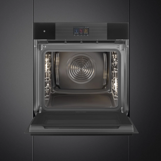 Духовой шкаф | 60 см | паровая очистка | черное стекло | SMEG SO6104S4PB3 №5 Духовой шкаф | 60 см | паровая очистка | черное стекло | SMEG SO6104S4PB3 №5