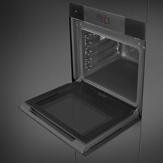 Духовой шкаф | 60 см | паровая очистка | черное стекло | SMEG SO6104S4PB3 №7 Духовой шкаф | 60 см | паровая очистка | черное стекло | SMEG SO6104S4PB3 №7