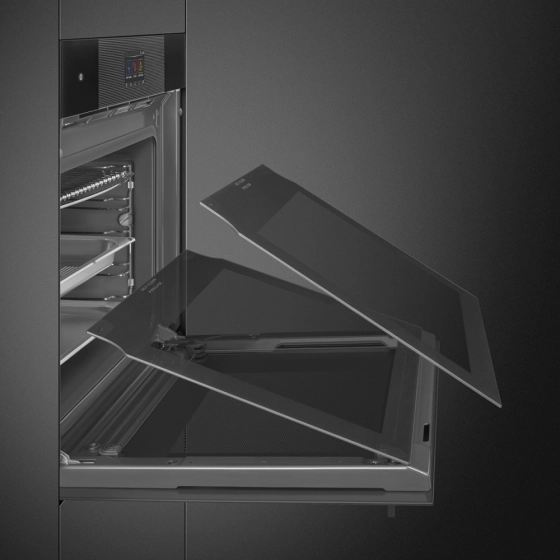 Духовой шкаф | 60 см | паровая очистка | черное стекло | SMEG SO6104S4PB3 №8 Духовой шкаф | 60 см | паровая очистка | черное стекло | SMEG SO6104S4PB3 №8