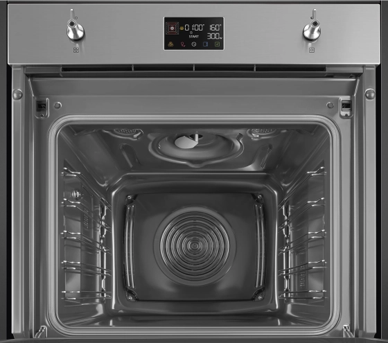 Духовой шкаф с микроволновой печью SMEG Classica SO6302M2X №9