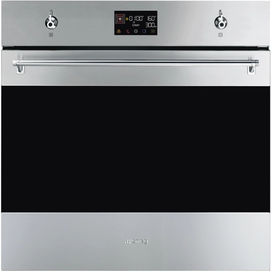 Духовой шкаф с микроволновой печью SMEG Classica SO6302M2X №1