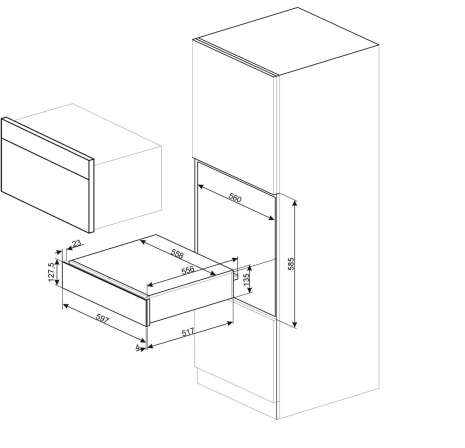 Подогреватель посуды SMEG Linea CPR115S №2