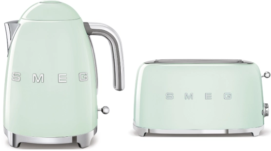 Набор для завтрака | чайник и тостер | SMEGKLF03PGEU + TSF02PGEU №1