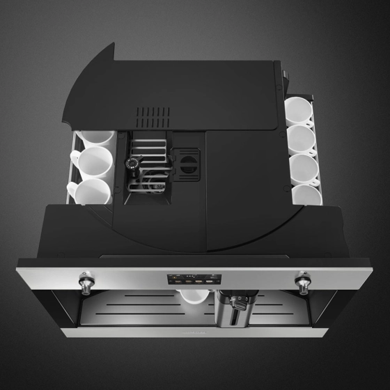 Автоматическая кофемашина SMEG, нержавеющая сталь, CMS4303XRU №5