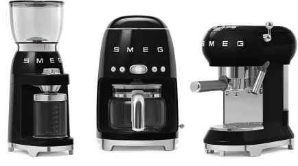 Кофеварка рожковая SMEG ECF01BLEU Черный №5