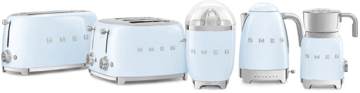 SMEG CJF11PBEU Соковыжималка для цитрусовых, цвет пастельный голубой №4