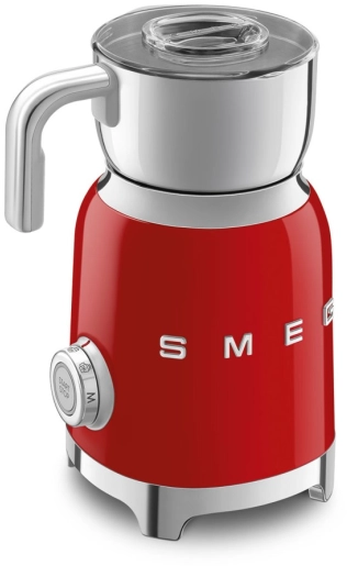 Вспениватель молока SMEG, красный, MFF11RDEU №4