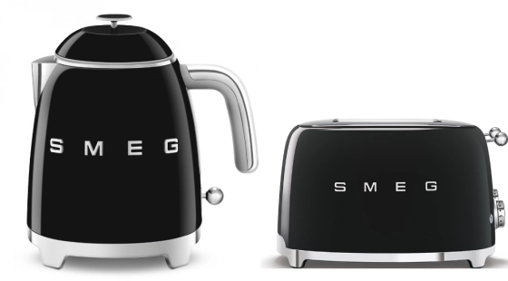Набор для завтрака | чайник и тостер | SMEGKLF05BLEU + TSF03BLEU №1