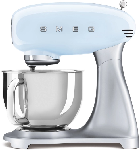 Миксер планетарный SMEG SMF02PBEU Пастельный голубой №1