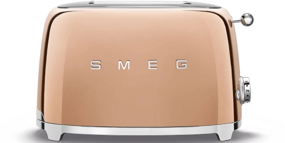 Тостер SMEG TSF01RGEU Розовое золото №1