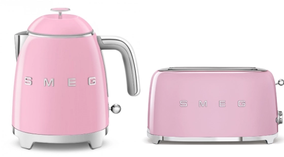Набор для завтрака | чайник и тостер | SMEGKLF05PKEU + TSF02PKEU №1