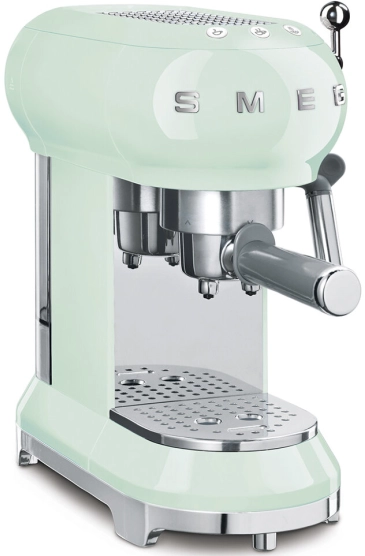 Кофеварка рожковая SMEG ECF01PGEU Зеленый №1