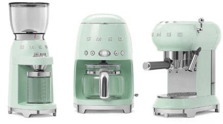 Кофеварка рожковая SMEG ECF01PGEU Зеленый №2