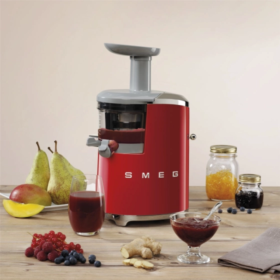 Соковыжималка шнековая SMEG SJF01RDEU Красный №6