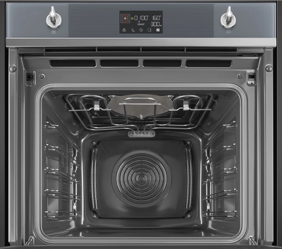 Духовой шкаф с микроволновой печью SMEG Linea SO6102M2S №8