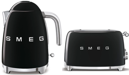 Набор для завтрака | чайник и тостер | SMEGKLF03BLEU + TSF03BLEU №1