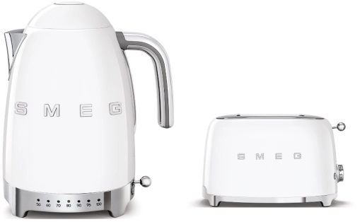 Набор для завтрака | чайник и тостер | SMEGKLF04WHEU + TSF01WHEU №1 Набор для завтрака | чайник и тостер | SMEGKLF04WHEU + TSF01WHEU №1