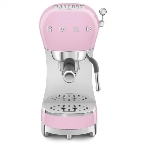 Кофеварка рожковая SMEG ECF02PKEU розовый №7