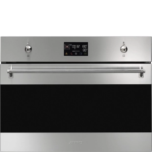 Духовой шкаф с пароваркой SMEG Classica SO4302S3X