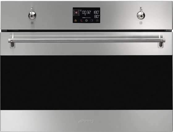 Духовой шкаф с пароваркой SMEG Classica SO4302S3X №1