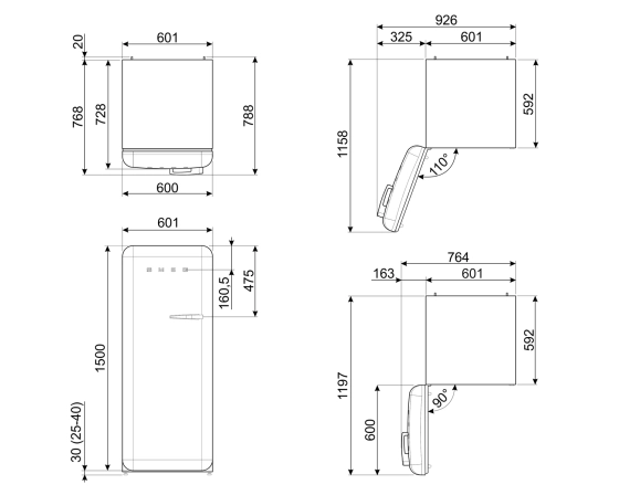 Холодильник SMEG FAB28LDUJ5 №8