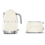 Набор: Чайник SMEG KLF04CREU Кремовый + Тостер SMEG TSF03CREU Кремовый