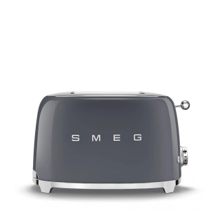 Тостер SMEG Серый Шифер 2 ломтика TSF01GREU