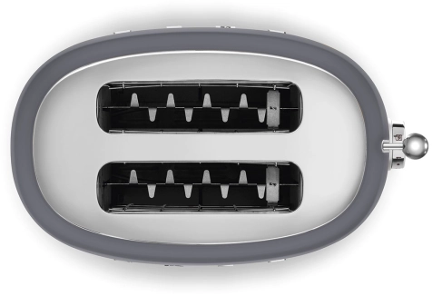 Тостер SMEG Серый Шифер 2 ломтика TSF01GREU №8