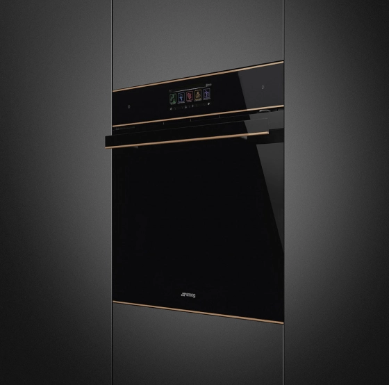 Духовой шкаф SMEG, с технологией Multitech, чёрное стекло, SO6606WAPNR №3