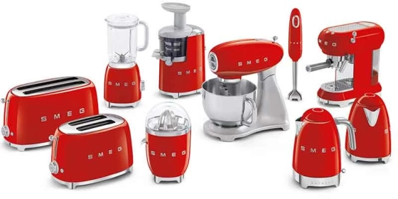 Миксер планетарный SMEG SMF02RDEU Красный №4