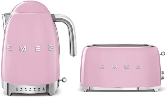 Набор для завтрака | чайник и тостер | SMEGKLF04PKEU + TSF02PKEU №1 Набор для завтрака | чайник и тостер | SMEGKLF04PKEU + TSF02PKEU №1