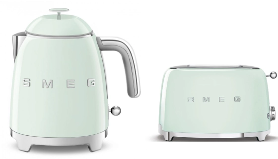 Набор для завтрака | чайник и тостер | SMEGKLF05PGEU + TSF01PGEU №1 Набор для завтрака | чайник и тостер | SMEGKLF05PGEU + TSF01PGEU №1