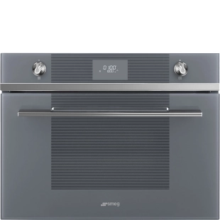 Встраиваемая микроволновая печь SMEG Linea SF4102MS