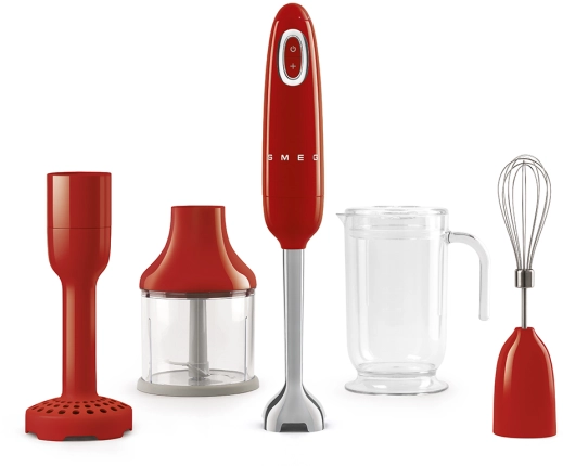 Погружной блендер SMEG Красный HBF02RDEU №1