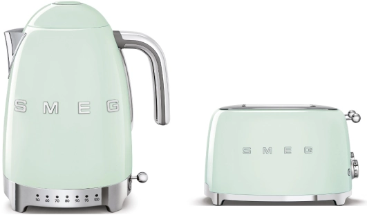 Набор для завтрака | чайник и тостер | SMEGKLF04PGEU + TSF03PGEU №1
