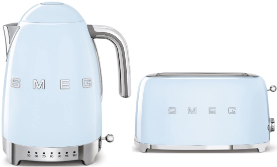 Набор для завтрака | чайник и тостер | SMEGKLF04PBEU + TSF02PBEU №1 Набор для завтрака | чайник и тостер | SMEGKLF04PBEU + TSF02PBEU №1