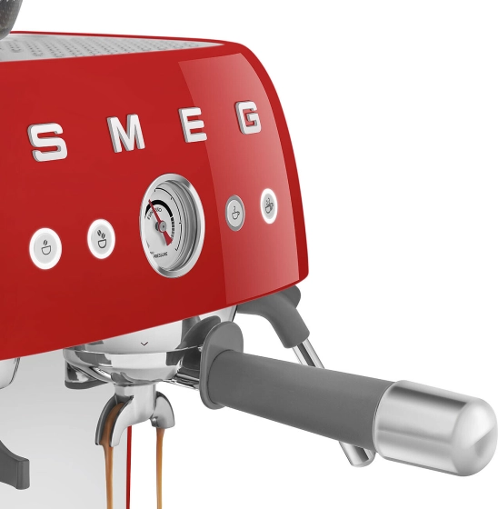 Кофеварка рожковая SMEG EGF03RDEU красный №3